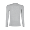 Balenciaga Slub Knit Top "Heather Grey"