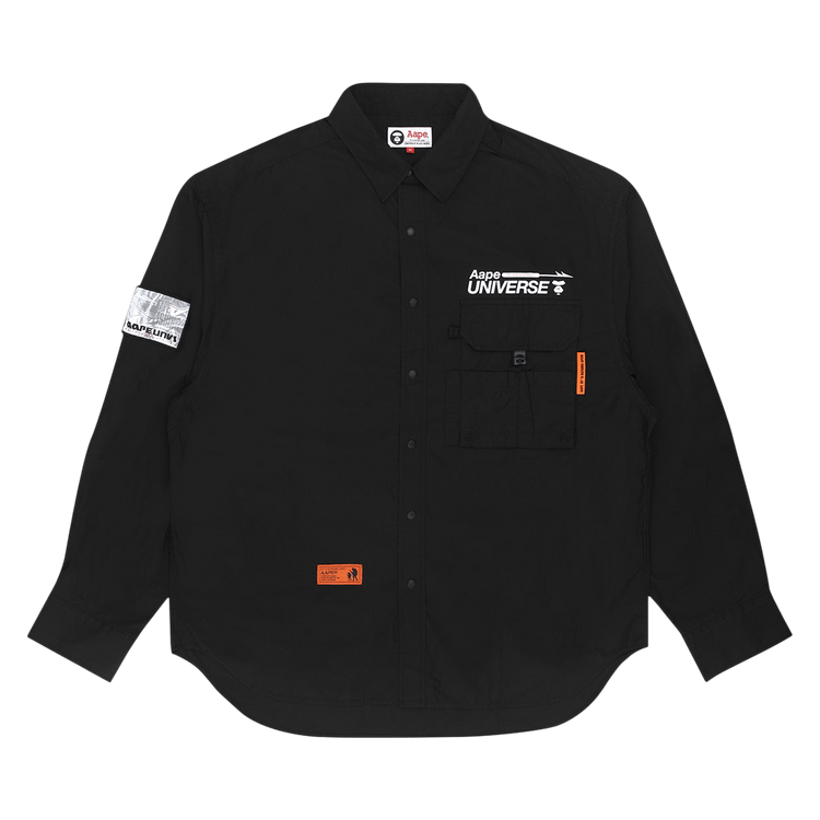 AAPE Chest Pocket Shirt "Black"
