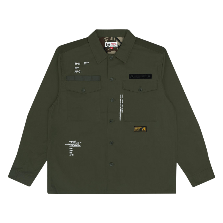 AAPE Military Shirt "Khaki"