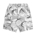 AAPE Moonface Camo Cargo Shorts "White/Multi"