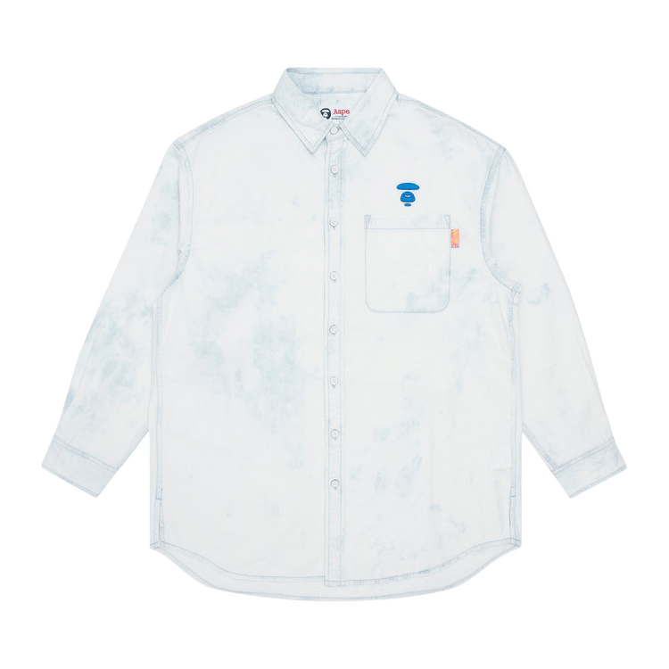 AAPE Contrasting Shirt "White"
