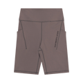 AAPE Moonface Printed Biker Shorts "Beige"