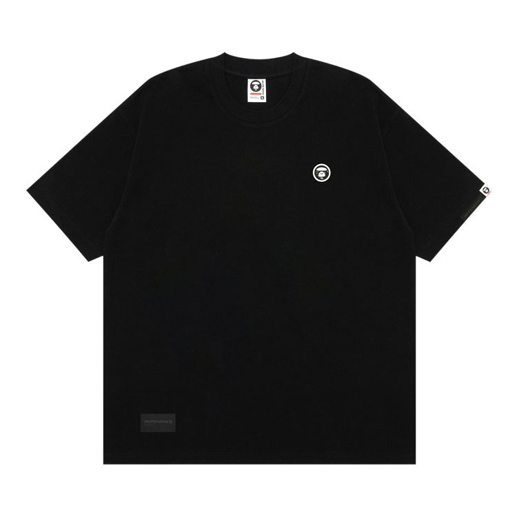 AAPE Moonface Patch Tee "Yellow"