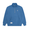 AAPE Now Half Zip Sweater "Blue"