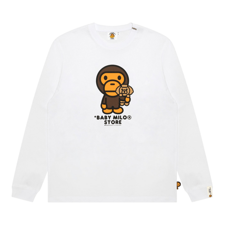 Baby Milo Store Milo Long Sleeve Tee "White"