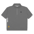 AAPE Half-Zip Sweatshirt "Grey/Light"