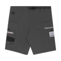 AAPE Moonface Belted Cargo Shorts "Grey"