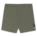 AAPE Moonface Track Shorts "Khaki/Dark"