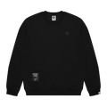 AAPE Moonface Logo Crew Neck Sweatshirt "Black"
