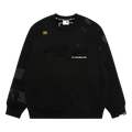 AAPE Unvs Embroidered Sweatshirt "Black"