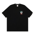 AAPE X Jun Oson Moonface Graphic Tee "Black"