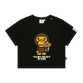 Baby Milo Store Milo Cropped Tee "Black"