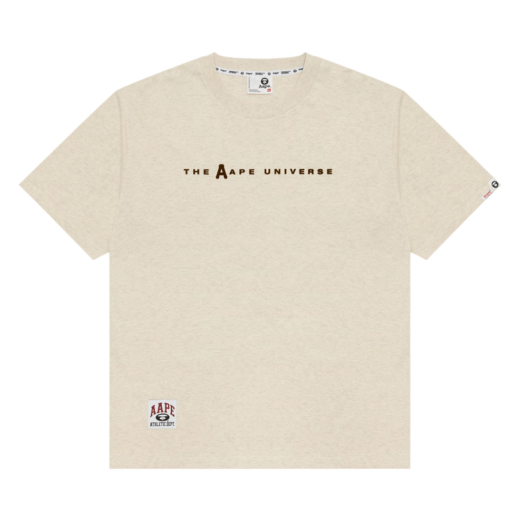 AAPE Unvs Tee "Beige/Heather"