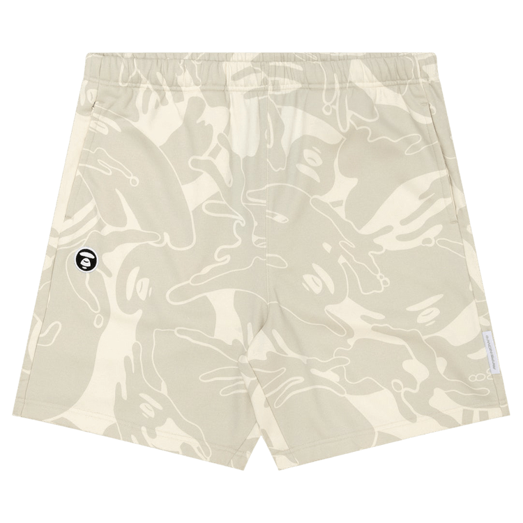 AAPE Sweat Shorts "Ivory/Multi"