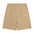 AAPE Now Moonface Logo Shorts "Beige"