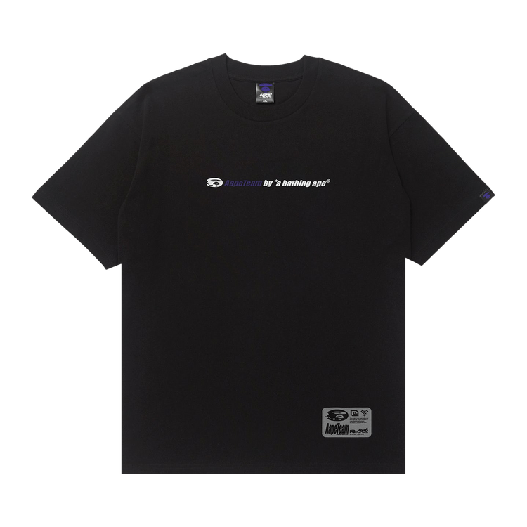 AAPE Moonface Camo Graphic Tee "Black"