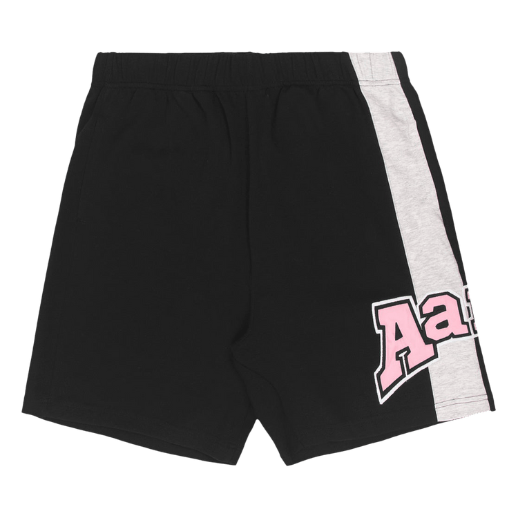 AAPE Logo Embroidered Sweat Shorts "Black"