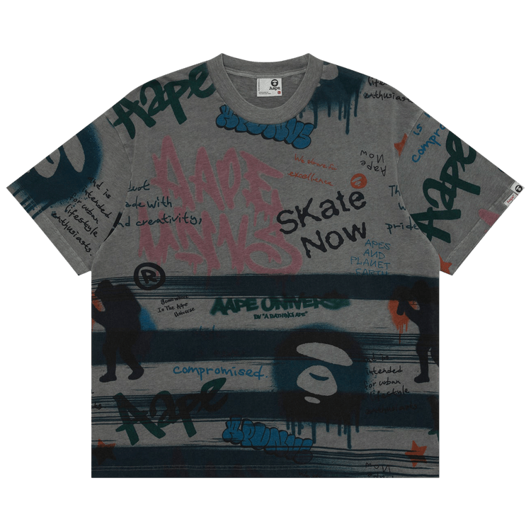 AAPE Graphic Tee "Multi"