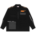 AAPE Moonface Military Shirt "Black"