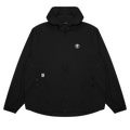 AAPE Now Moonface Logo Windbreaker Jacket "Black"