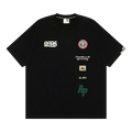 AAPE Unvs Embroidered Logo Tee "Black"