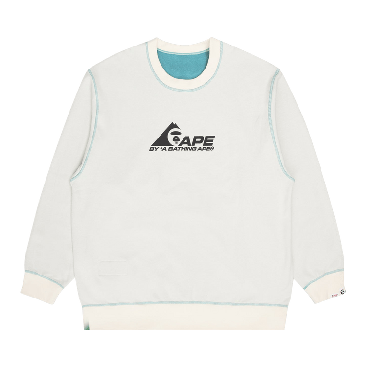 AAPE Reversible Sweatshirt "Ivory"