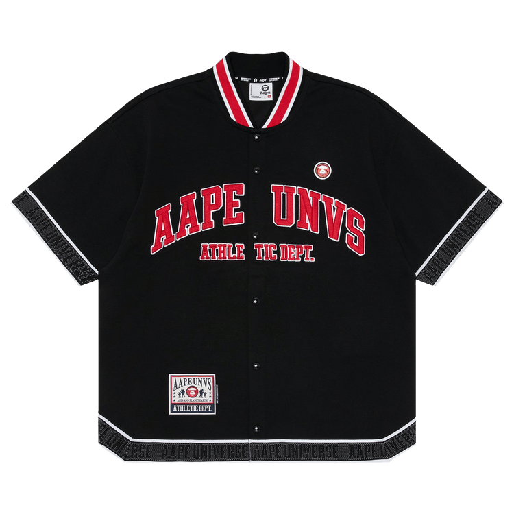AAPE Moonface Patch Shirt "Black"