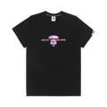 AAPE Moonface Printed Tee "Black"