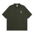 AAPE r Polo Shirt "Khaki/Grey"