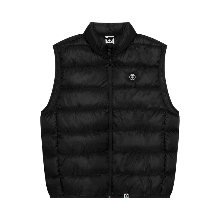 AAPE Now Moonface Down Vest "Black"