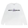 AAPE Logo Graphic Tee "White"