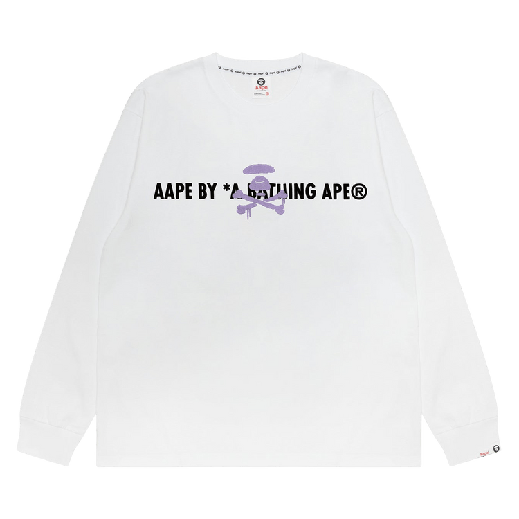 AAPE Logo Graphic Tee "White"