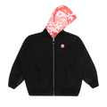 AAPE Reversible Hooded Bomber Jacket "Black"