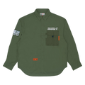 AAPE Chest Pocket Shirt "Khaki/Dark"