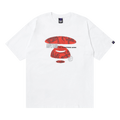 AAPE Moonface Camo Printed Tee "White"