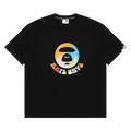 AAPE Moonface Graphic Printed Tee "Black"