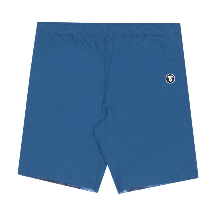 AAPE Woven Shorts "Blue/Grey"