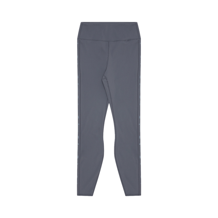 AAPE Moonface Logo Tape Sports Leggings "Blue/Dark"