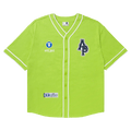 AAPE Moonface Patch Short-Sleeve Shirt "Green/Beige"