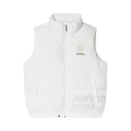 AAPE Moonface Patch Down Vest "Ivory"