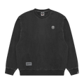 AAPE Now Moonface Crew Neck Sweatshirt "Black/Light"