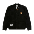 AAPE r v-Neck Cardigan "Black"