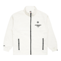 AAPE Zip Up Fleece Sweatshirt "Ivory"