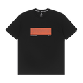 AAPE Moonface Chest Tape Tee "Black"