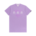 AAPE Moonface Printed Tee "Purple/Light"