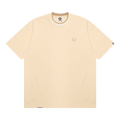 AAPE Now Moonface Logo Relaxed Fit Tee "Ivory/Beige"
