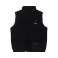 AAPE Moonface Patch Down Vest "Black"