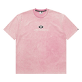 AAPE Moonface Logo Camo Washed Tee "Pink"