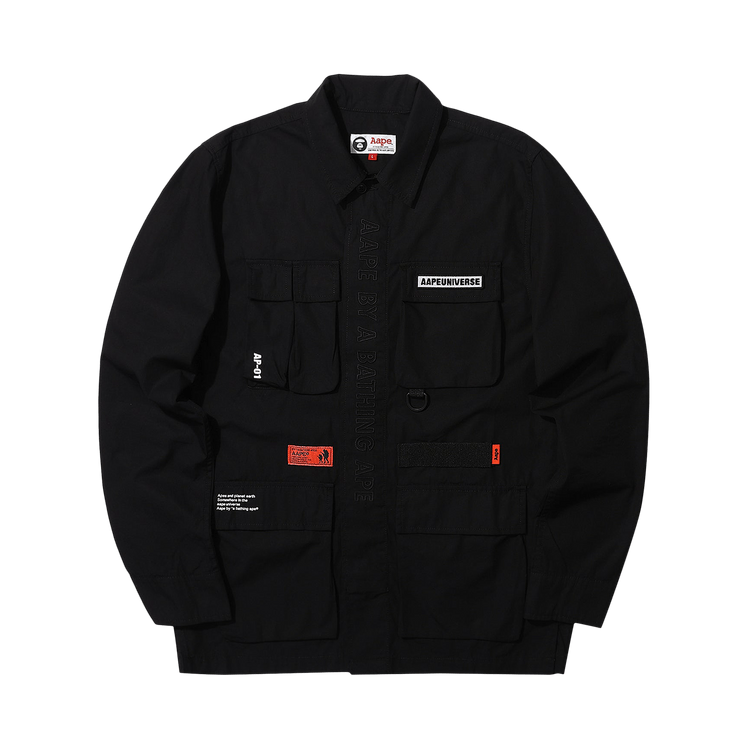 AAPE Cargo Shirt "Black"
