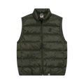 AAPE Moonface Logo Down Vest "Khaki/Grey"